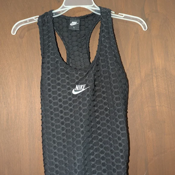 Nike Black Textured Jacket and Scarf Set - Picture 4 of 4